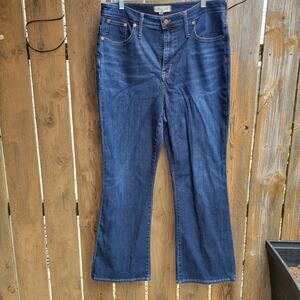 Madewell Curvy Cali Demi-Boot Jeans size 32T